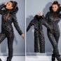 Winter Jumpsuit Womens Playsuit Romper Warm Suit Set Sport Ski Snowbord