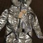 Winter Jumpsuit Women Men Playsuit Silver Snowsuit Outwear Outfit Sport Ski Warm