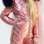 Ski Suit 2 in 1 Mens Womens Winter Snow Glanz Nylon Anzug Shine Overall One Piec