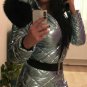 Ski Suit 2 in 1 Mens Womens Winter Snow Glanz Nylon Anzug Shine Overall One Piec