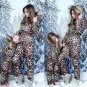 Winter Skisuit Snowsuit Ski Suit Overall Snow Wet Look Gloss Shine Nylon Anzug