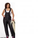 Man Woman Ski Pants Winter Warm Jumpsuit Suspenders Tracksuit Nylon Waterproof