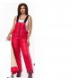 Man Woman Ski Pants Winter Warm Jumpsuit Suspenders Tracksuit Nylon Waterproof