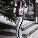 Winter Ski Suit Shiny Nylon Womens Overall Skioverall Skianzug Glanznylon Damen