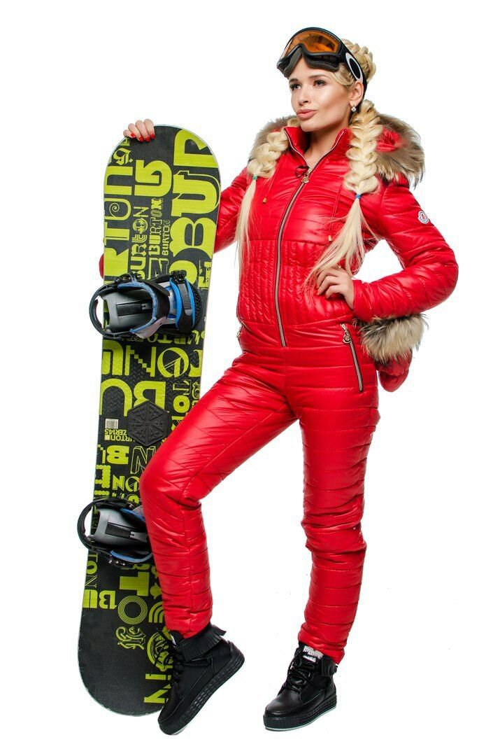Womens Winter Jumpsuit Tracksuit Romper Overall Ski Sport Warm Playsuit Fur