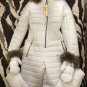 Womens Winter Jumpsuit Tracksuit Romper Overall Ski Sport Warm Playsuit Fur