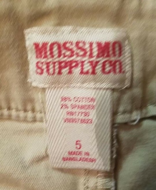 Mossimo tan shorts
