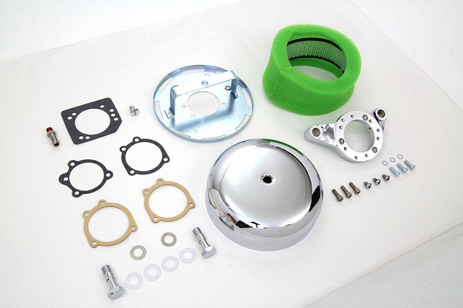sportster 1200 Chrome 7 inch Air Cleaner Assembly fits harley davidson 34-1706