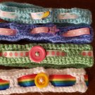 Crochet Small Pet Collar(set of 4)