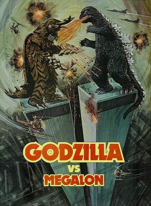 Godzilla vs. Megalon Monster English Dubbed Made on Demand DVD Reg1