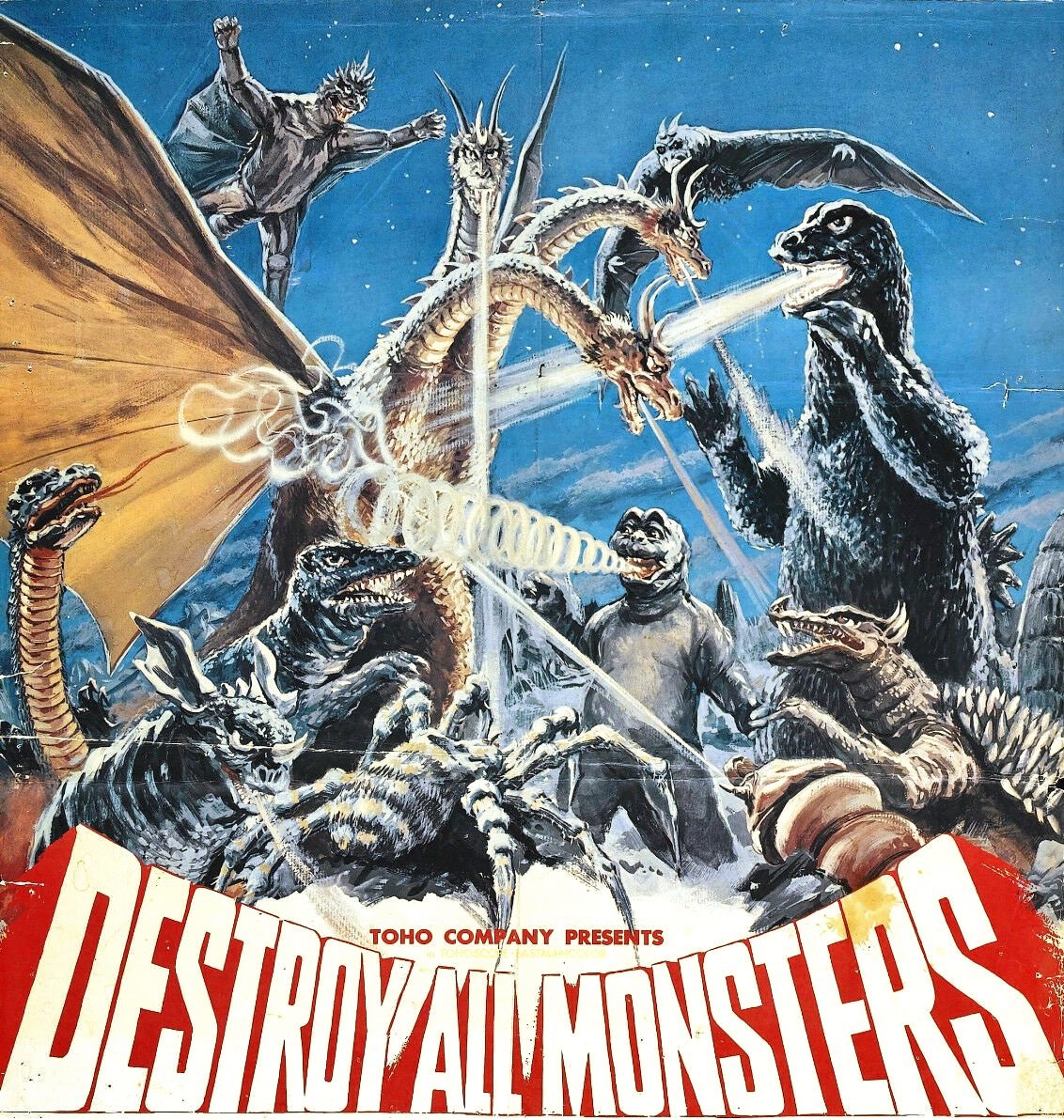 Godzilla Destroy All Monsters [DVD] Manufactured On Demand Region 1 SHIPS FAST!