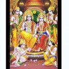 Ram Darbar Sparkle Print Wall Sticker Poster Without Frame (20 X 28 Inches)