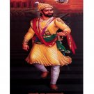 Shivaji Brave Maratha Wall Sticker Poster  Without Frame (20 X 28 Inches)