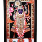 Shreenathji Sparkle  Print Wall Sticker Poster Without Frame       ( 20 X 28 Inches)