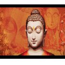Sparkle Art Print Buddha Wall Sticker Poster Without Frame (20 X 28 Inches)