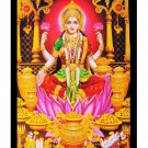 Maa Lakshmi Sparkle Print Sticker Poster Without Frame (20 X 28 inches)