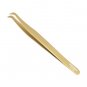 6PCS Complete Gold Titanium Coated Volume Tweezer