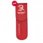 Multi Titanium Coated Tweezers with Red Metallic Double Tweezer Pouch