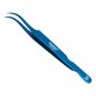 6PCS Complete Blue Titanium Coated Volume Tweezers