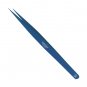6PCS Complete Blue Titanium Coated Volume Tweezers