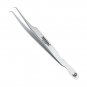 6PCS Complete Matt Finish Eyelash Extension Tweezers