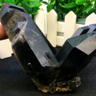 372g Natural beautiful smoky black quartz cluster crystal specimen healing JCHL2