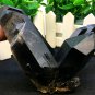 372g Natural beautiful smoky black quartz cluster crystal specimen healing JCHL2