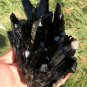 886g Natural beautiful smoky black quartz cluster crystal specimen healing JQ53
