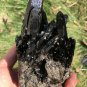 886g Natural beautiful smoky black quartz cluster crystal specimen healing JQ53