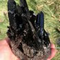 886g Natural beautiful smoky black quartz cluster crystal specimen healing JQ53