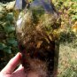 TOP!! Large Natural transparent double-headed citrine crystal quartz tower 1067g