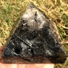989g Large Natural beautiful  tourmaline Quartz Crystal Pyramid Healing  #ZH35