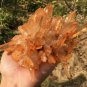 1103g Natural Himalayas white quartz cluster crystal specimen healing #JC29