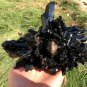1392g Natural beautiful smoky black quartz cluster crystal specimen healing JQ54