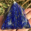 236g Large Natural beautiful lazurite Quartz Crystal Pyramid Healing  #ZH43