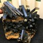 216g Natural beautiful smoky black quartz cluster crystal specimen healing JCHL4