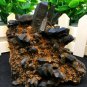 216g Natural beautiful smoky black quartz cluster crystal specimen healing JCHL4