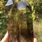 TOP!! Large Natural transparent double-headed citrine crystal quartz tower 730g