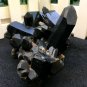339g Natural beautiful smoky black quartz cluster crystal specimen healing JCHL1