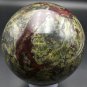 1441g Natural Dragon blood Stone Crystal Ball Sphere Lot Aura Chakra Healing