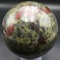 1441g Natural Dragon blood Stone Crystal Ball Sphere Lot Aura Chakra Healing