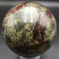 1441g Natural Dragon blood Stone Crystal Ball Sphere Lot Aura Chakra Healing