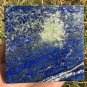 1287g Large Natural beautiful lazurite Quartz Crystal Pyramid Healing #ZH36