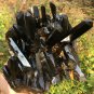 2581g Natural smoky black quartz cluster crystal specimen healing #JQ67