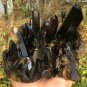2581g Natural smoky black quartz cluster crystal specimen healing #JQ67