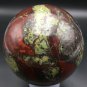 1395g Natural Dragon blood Stone Crystal Ball Sphere Lot Aura Chakra Healing#ZH8