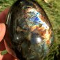 352g Natural Labradorite Egg Crystal Rough Polished From Madagascar LC16