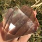 TOP!! Large Natural beautiful Rock Crystal Quartz Crystal Pyramid Healing  #ZH44