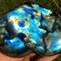 964g Natural Labradorite Love heart Crystal Rough Polished From Madagascar LC18