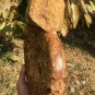 14.799lb HUGE White Pretty Ribbed Whole Ammonite Nautilus Fossil #DZ85
